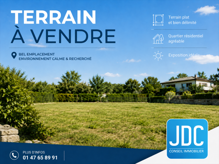 terrain à bâtir en vente sur CLAMART (92140)